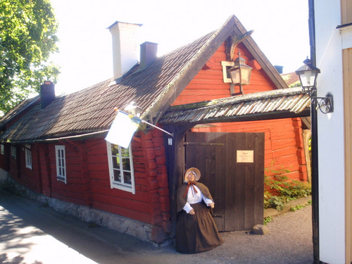 Sigtuna, Preserved Medieval Town Center.